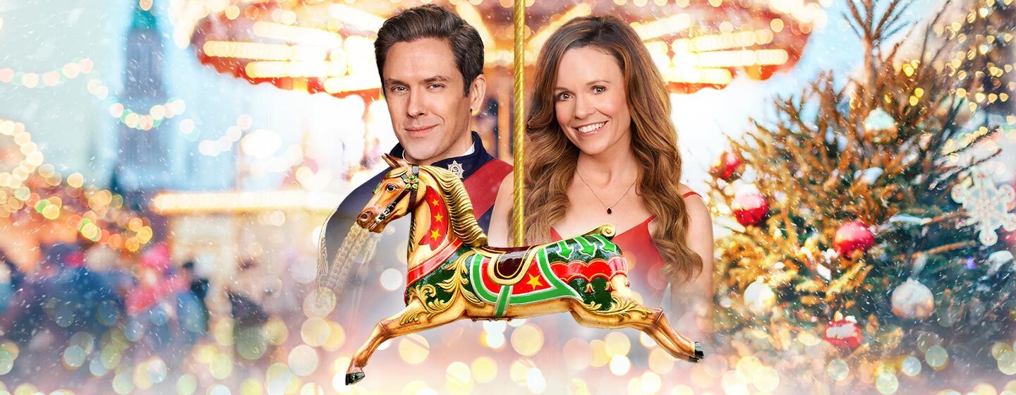 A christmas carousel