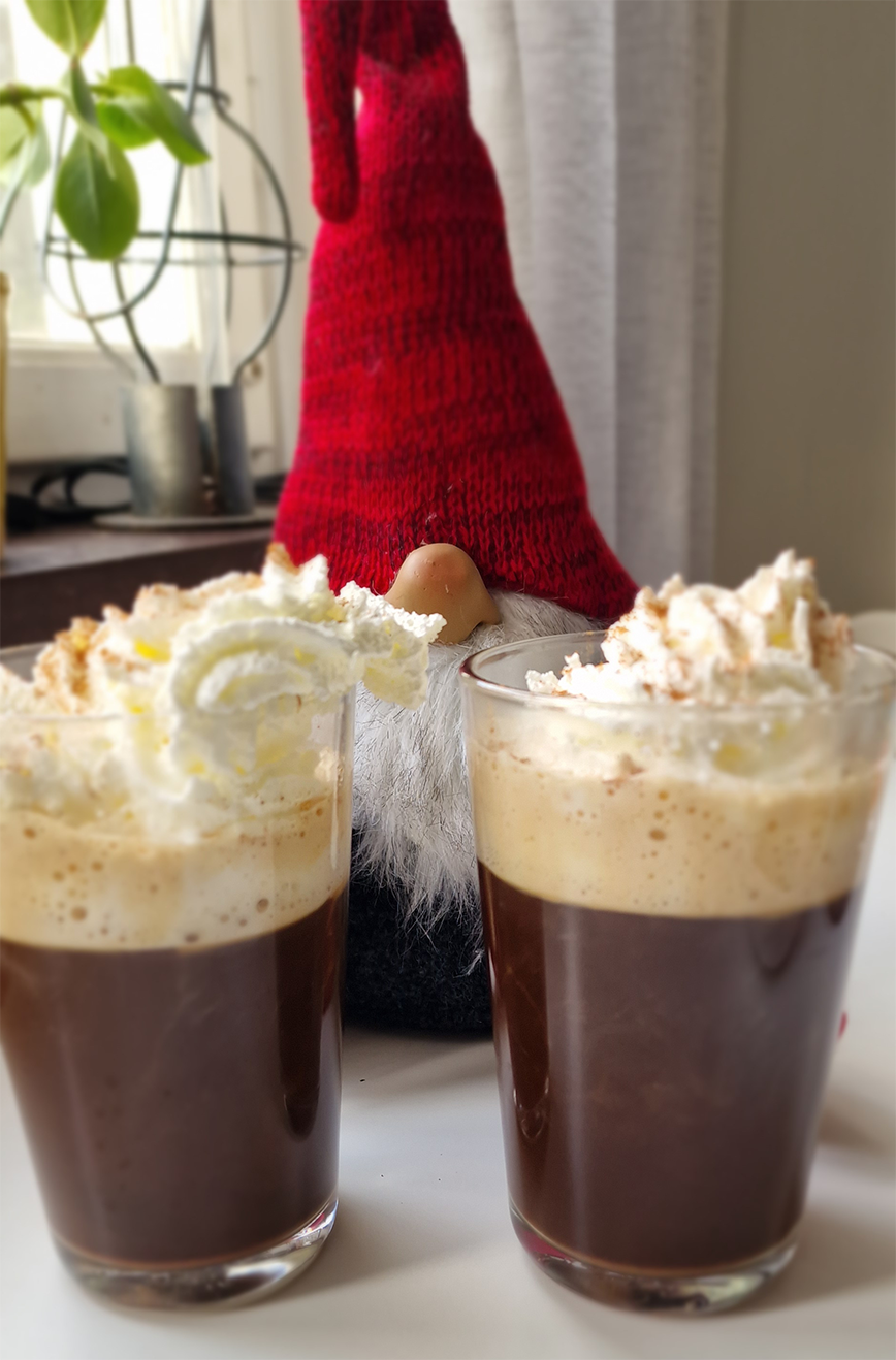 Julkaffe med grädde