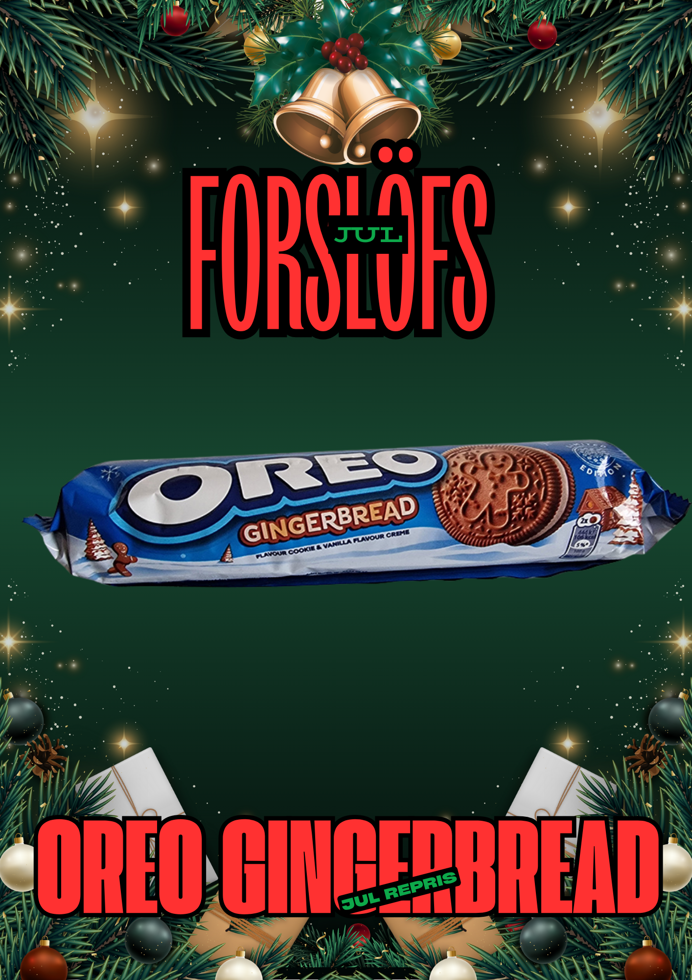 Oreo gingerbread