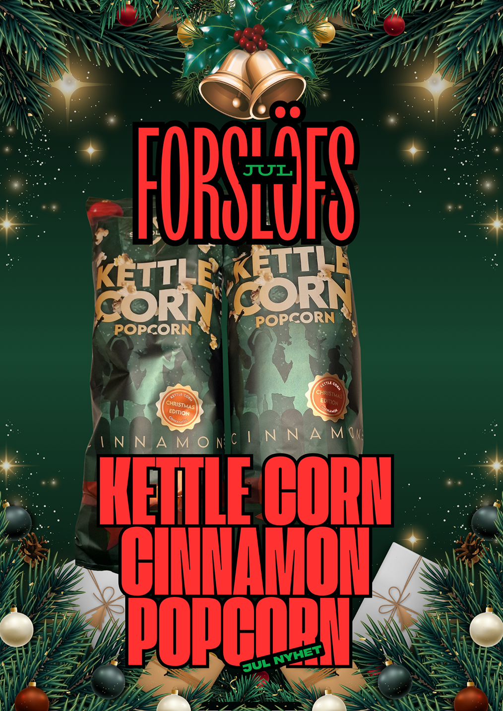 Kettle Corn Cinnamon Popcorn