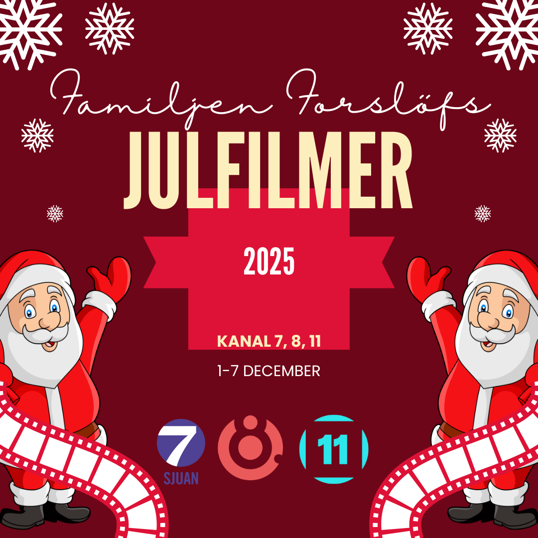 Julfilmer på Tv