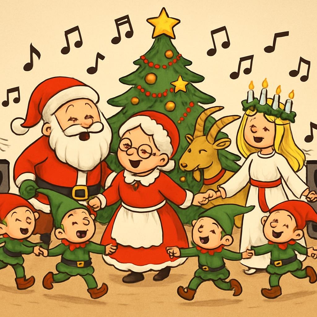 Lyssna på Julmusik-vår spotify lista