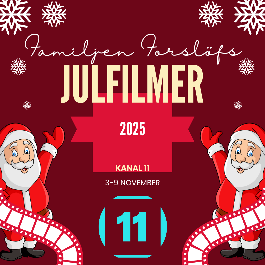 Veckans julfilmer kanal 11